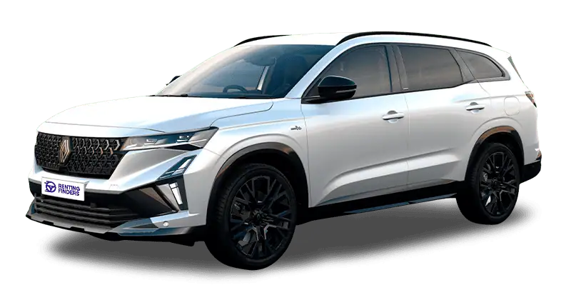 Renting Renault Espace E-Tech Esprit Alpine Blanco Nacarado SUV Automático Híbrido Etiqueta ECO 7 Plazas Renting Finders