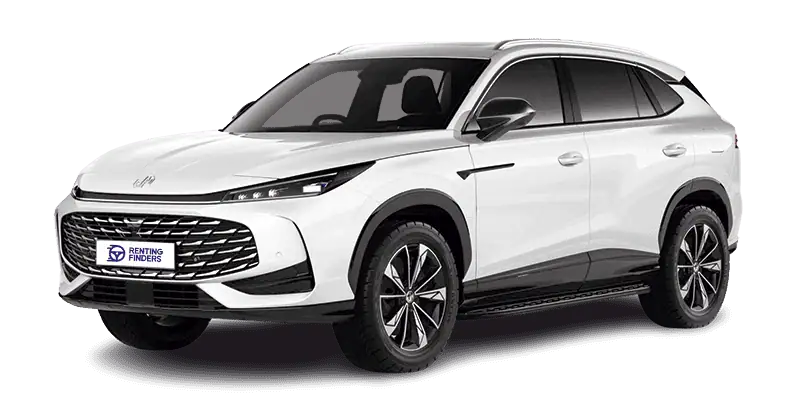 Renting MG HS PHEV Confort Blanco SUV Automático Plug-in Hybrid Híbrido Enchufable Etiqueta 0 Renting Finders