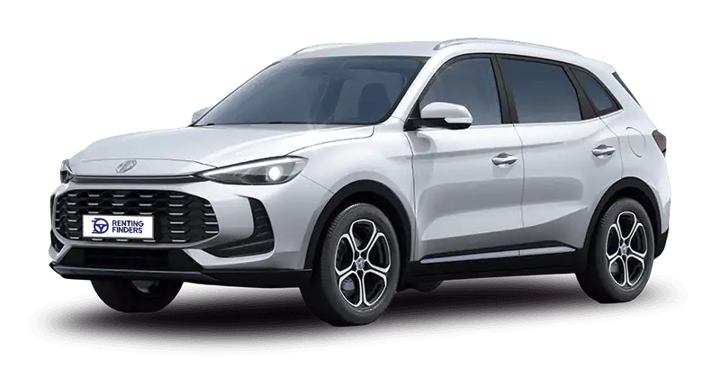 Renting MG ZS Hybrid+ Confort Blanco SUV Automático Híbrido Etiqueta ECO Renting Finders