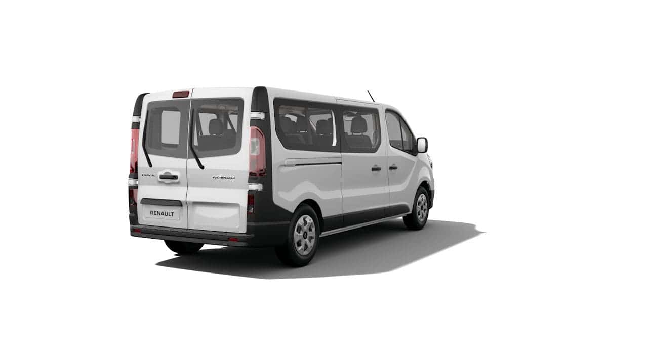 Renault Trafic Combi 9 Plazas Authentic Largo Furgoneta Mixta Manual Blanco Glaciar