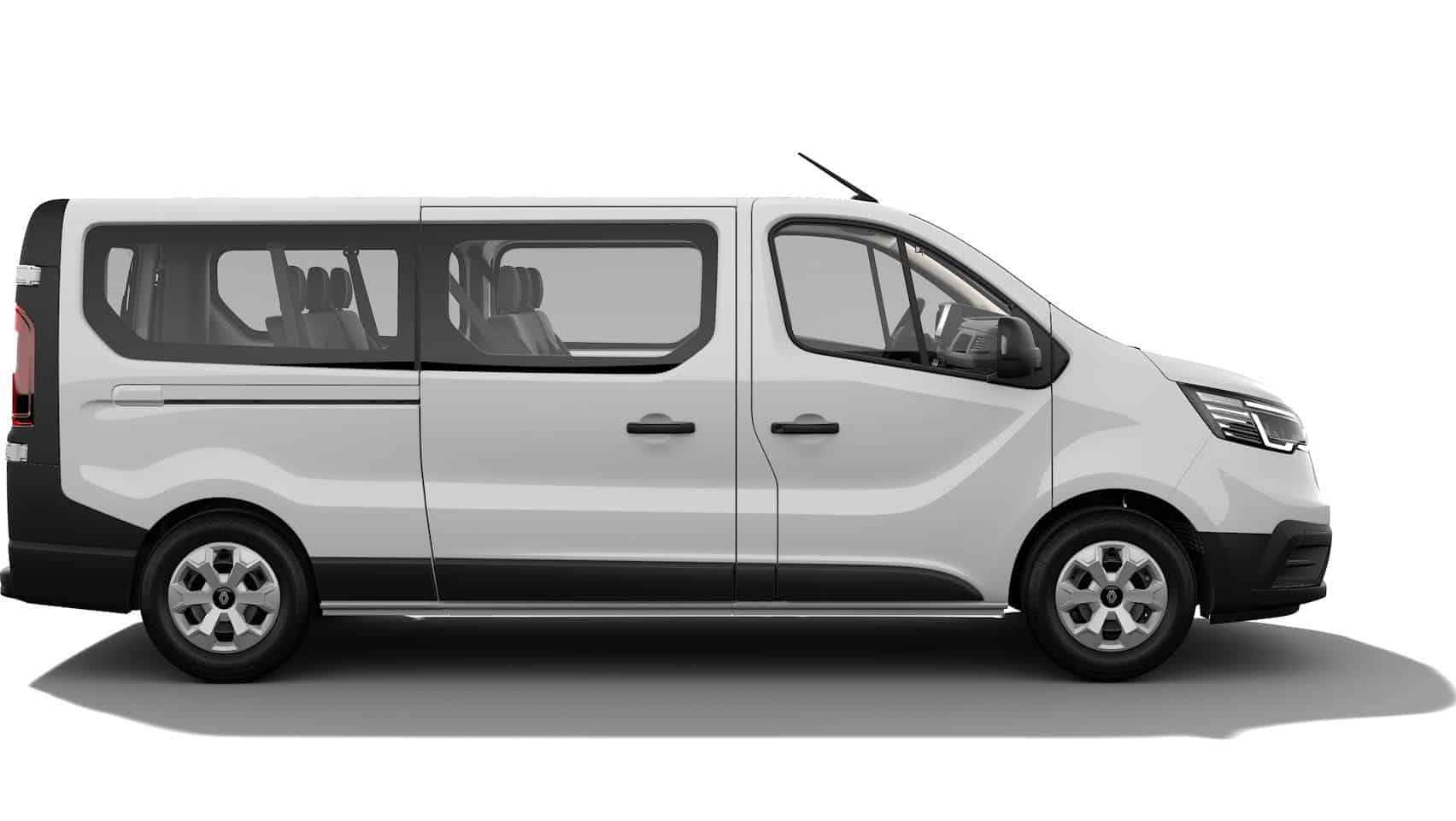 Renault Trafic Combi 9 Plazas Authentic Largo Furgoneta Mixta Manual Blanco Glaciar