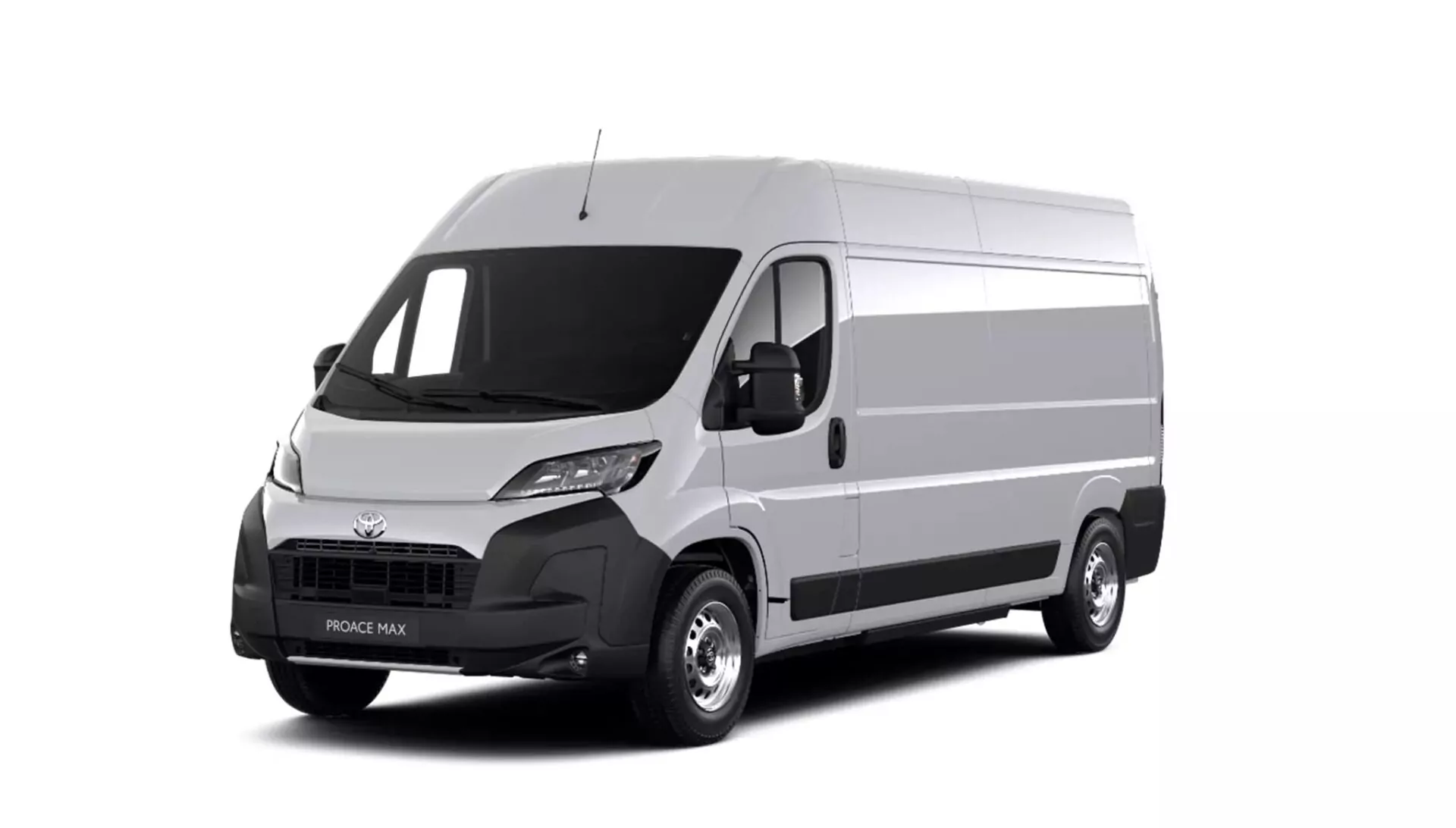 Renting New Toyota Proace Max VX EV L3 H2 Blanco Polar Furgoneta Industrial Automática 3 Plazas Eléctrica Etiqueta 0