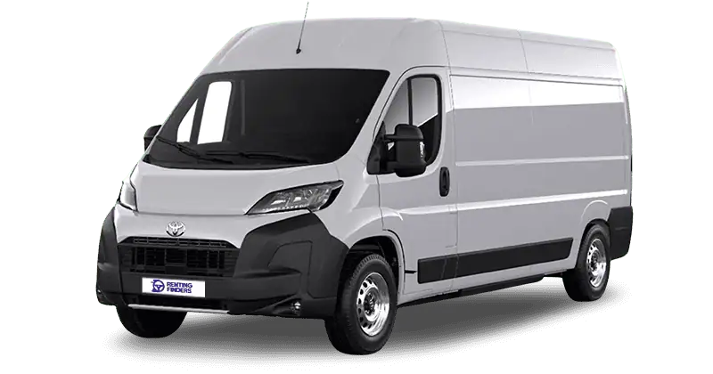 Renting New Toyota Proace Max VX EV L3 H2 Blanco Polar Furgoneta Industrial Automática 3 Plazas Eléctrica Etiqueta 0 Renting Finders