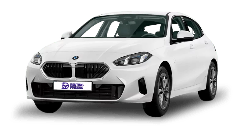 Renting New BMW Serie 1 Paquete Premium Alpine White Compacto Automático MHEV Etiqueta ECO Renting Finders