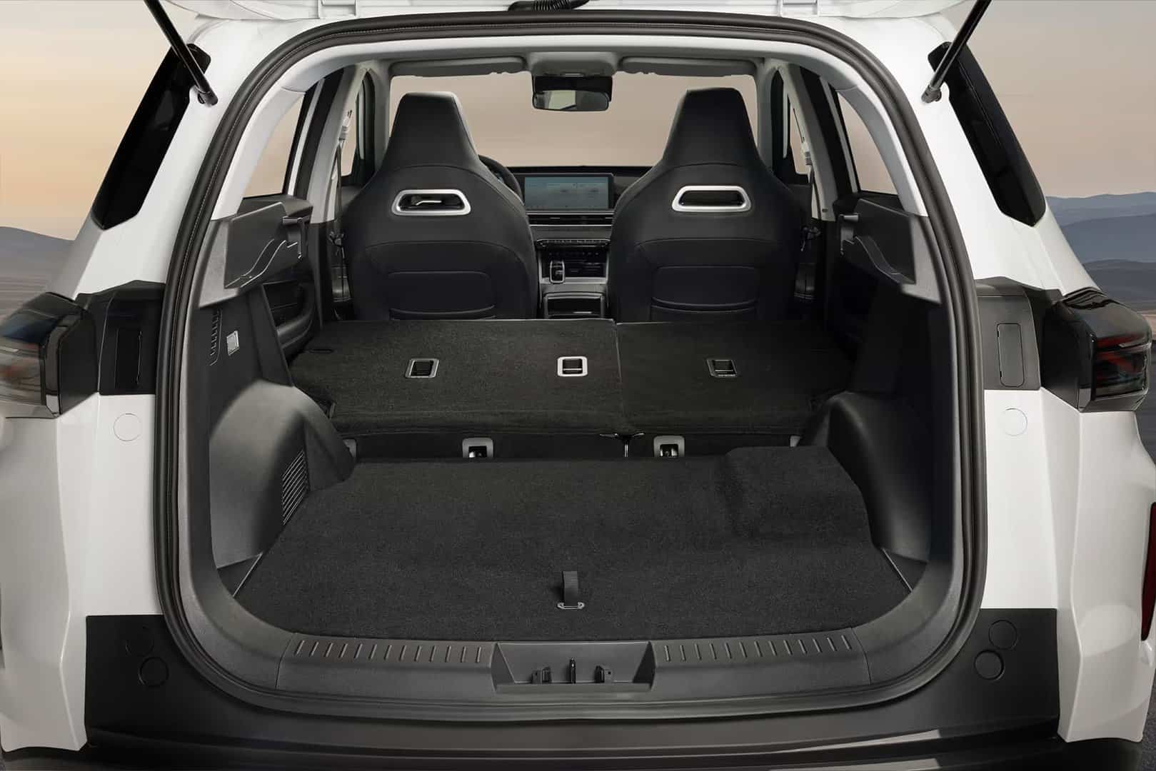 Renting New Ebro S400 HEV Excellence Blanco SUV Automático Híbrido Etiqueta ECO Maletero