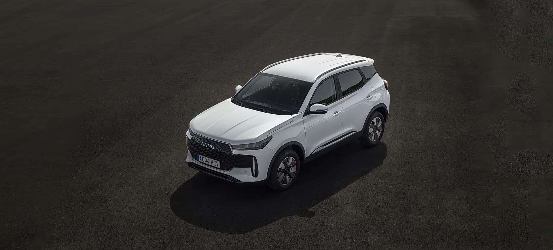 Renting New Ebro S400 HEV Excellence Blanco SUV Automático Híbrido Etiqueta ECO