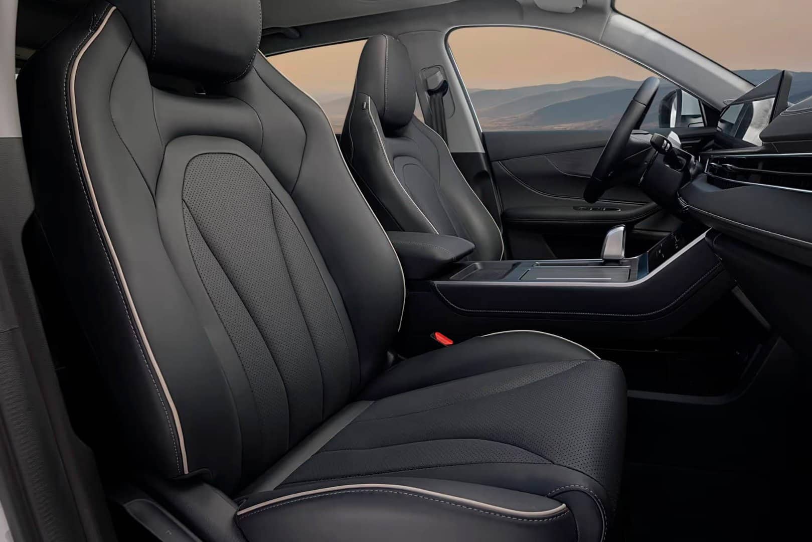 Renting New Ebro S400 HEV Excellence SUV Automático Híbrido Etiqueta ECO Interior