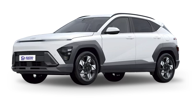 Renting New Hyundai Kona XLS Atlas White SUV Manual Renting Finders
