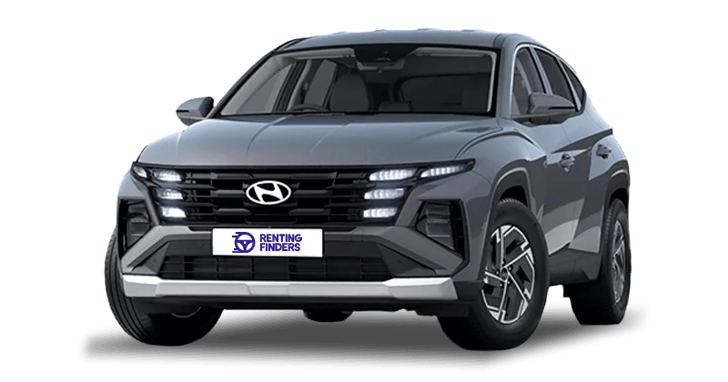 Renting New Hyundai Tucson Klass Ecotronic Gray SUV Híbrido Automático Etiqueta ECO Renting Finders
