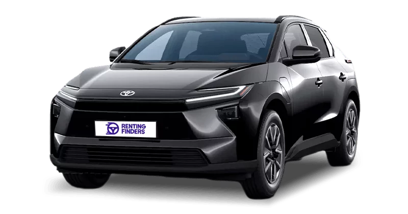 Renting New Toyota bZ4X Advance SUV Negro Cosmos Eléctrico Automático Etiqueta 0 Renting Finders