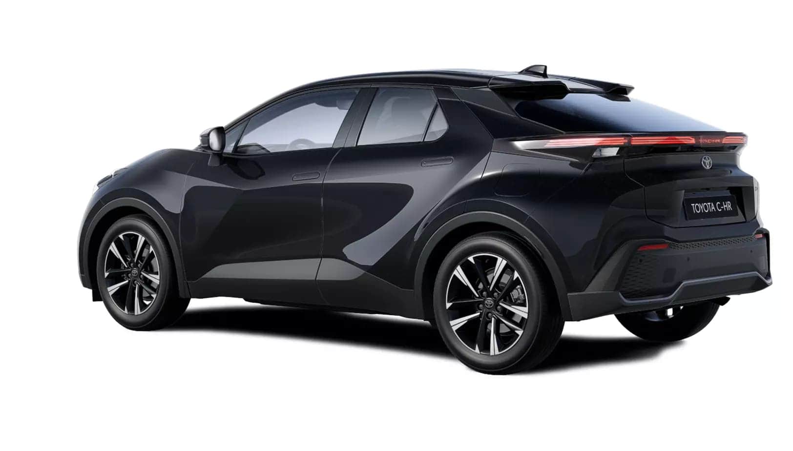 Renting New Toyota C-HR Advance SUV Negro Azabache Híbrido Automático Etiqueta ECO