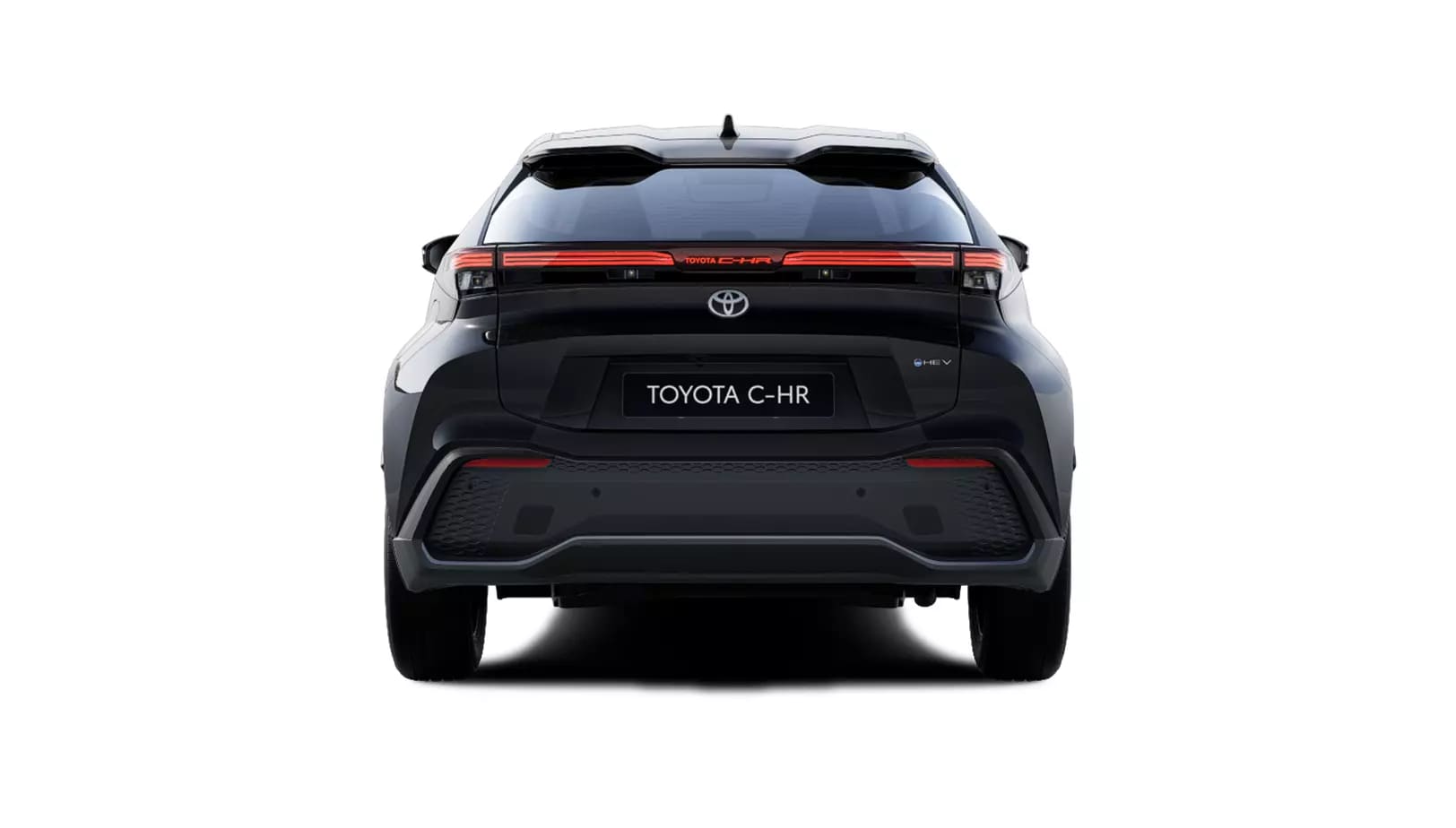 Renting New Toyota C-HR Advance SUV Negro Azabache Híbrido Automático Etiqueta ECO