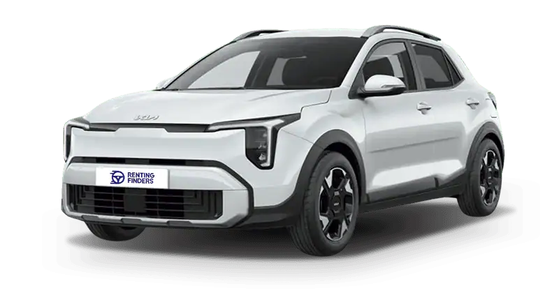 Renting New Kia Stonic Concept MY2026 Snow White B-SUV Renting Finders