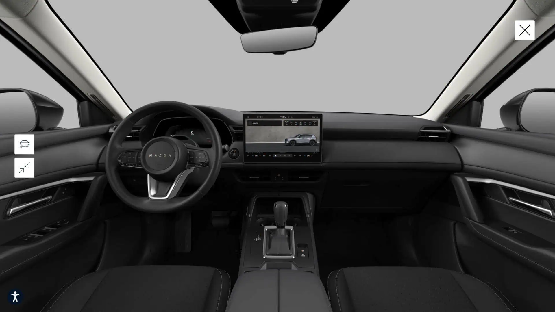 Renting New Mazda CX-5 MY2026 Prime Line Blanco SUV Automático MHEV Micro-Híbrido Etiqueta ECO Interior