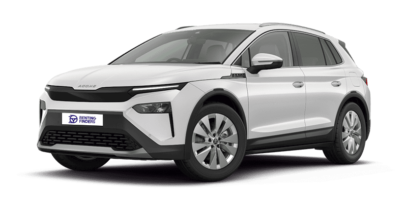 Renting New Skoda Elroq 85 Batería Blanco Luna SUV Automático Eléctrico Etiqueta 0 Renting Finders