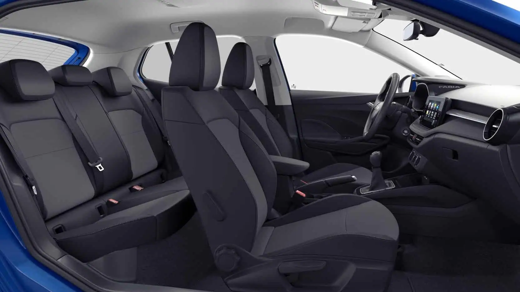 Renting Skoda Fabia Selection Azul Energy Compacto Manual Asientos