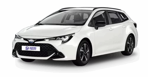 Renting Toyota Corolla Touring Sports Hybrid 140 Active Plus Sin Entrada