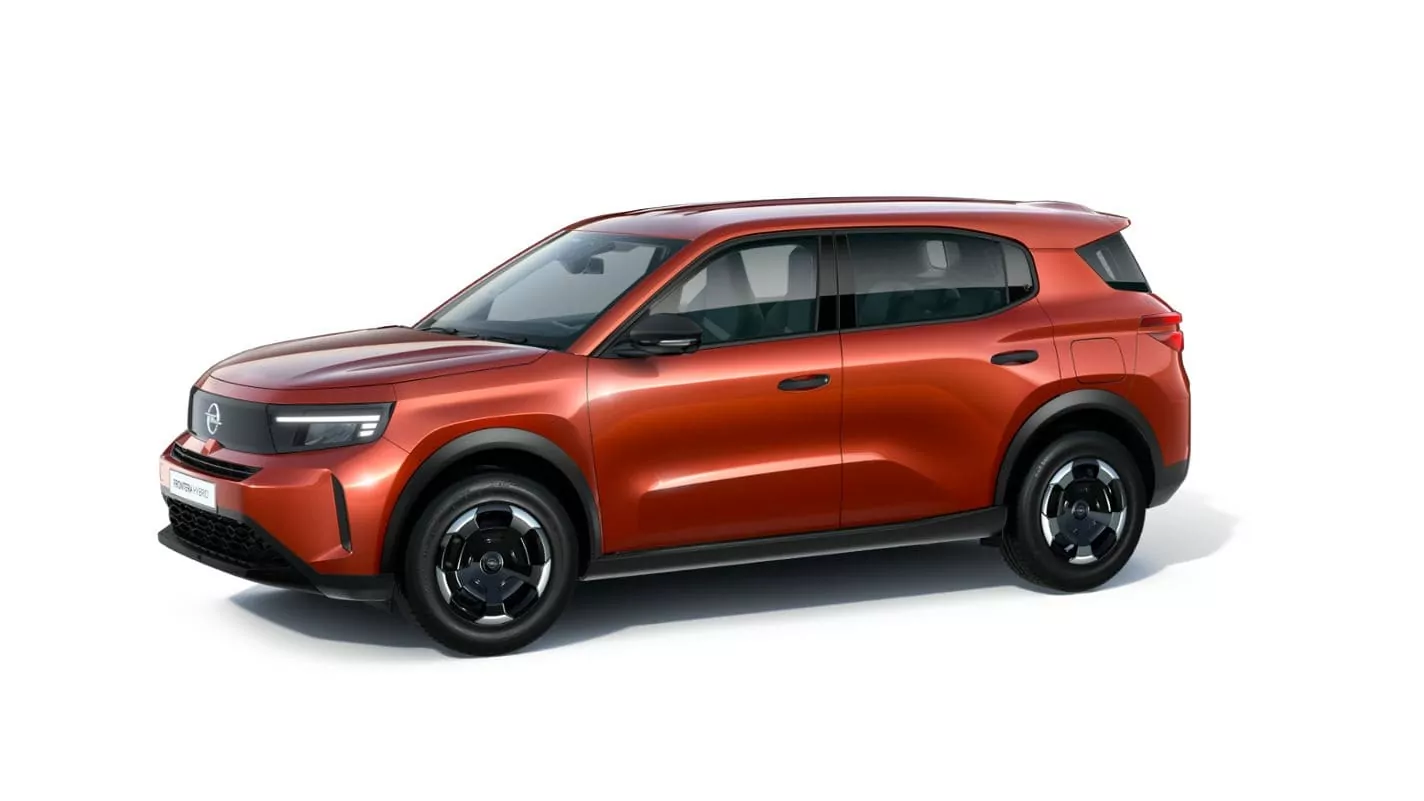 Renting New Opel Frontera Hybrid Edition Kanyon Orange SUV Automático Híbrido Etiqueta ECO