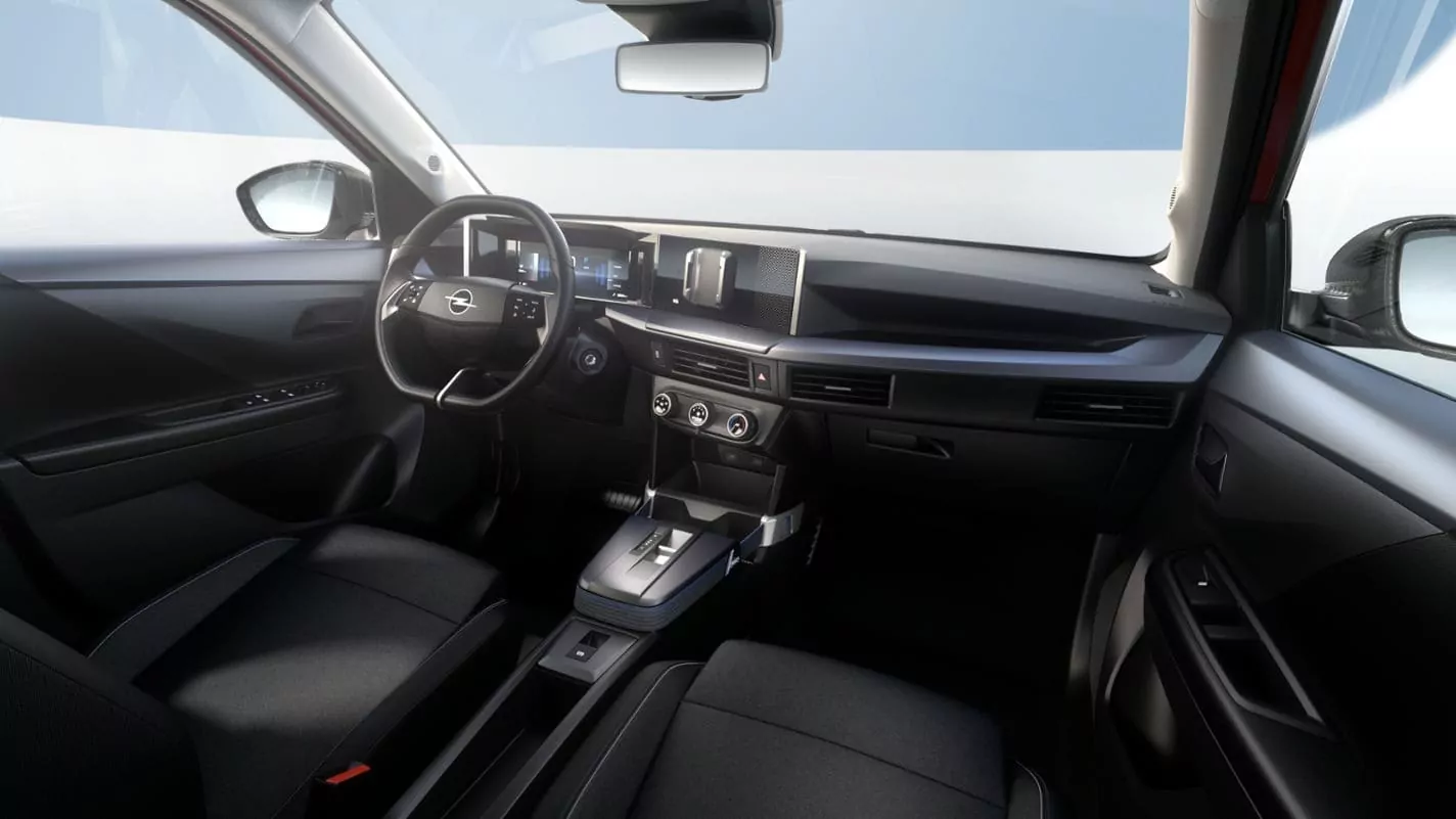 Renting New Opel Frontera Hybrid Edition Kanyon Orange SUV Automático Híbrido Etiqueta ECO Interior