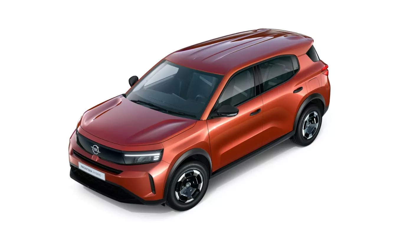 Renting New Opel Frontera Hybrid Edition Kanyon Orange SUV Automático Híbrido Etiqueta ECO