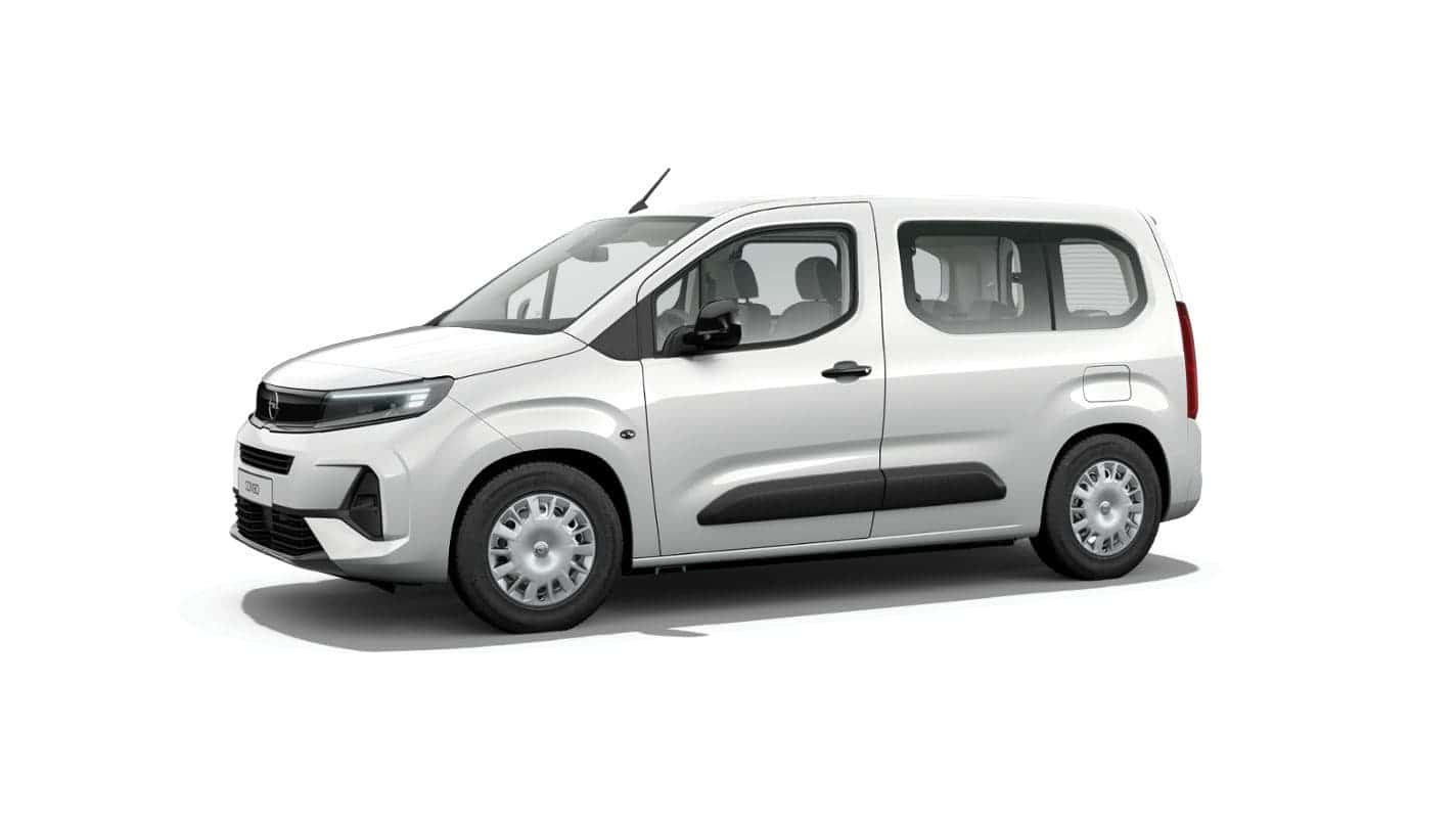 Renting Opel Combo Combi Edition Kaolin White Furgoneta Mixta Familiar 5 Plazas Manual