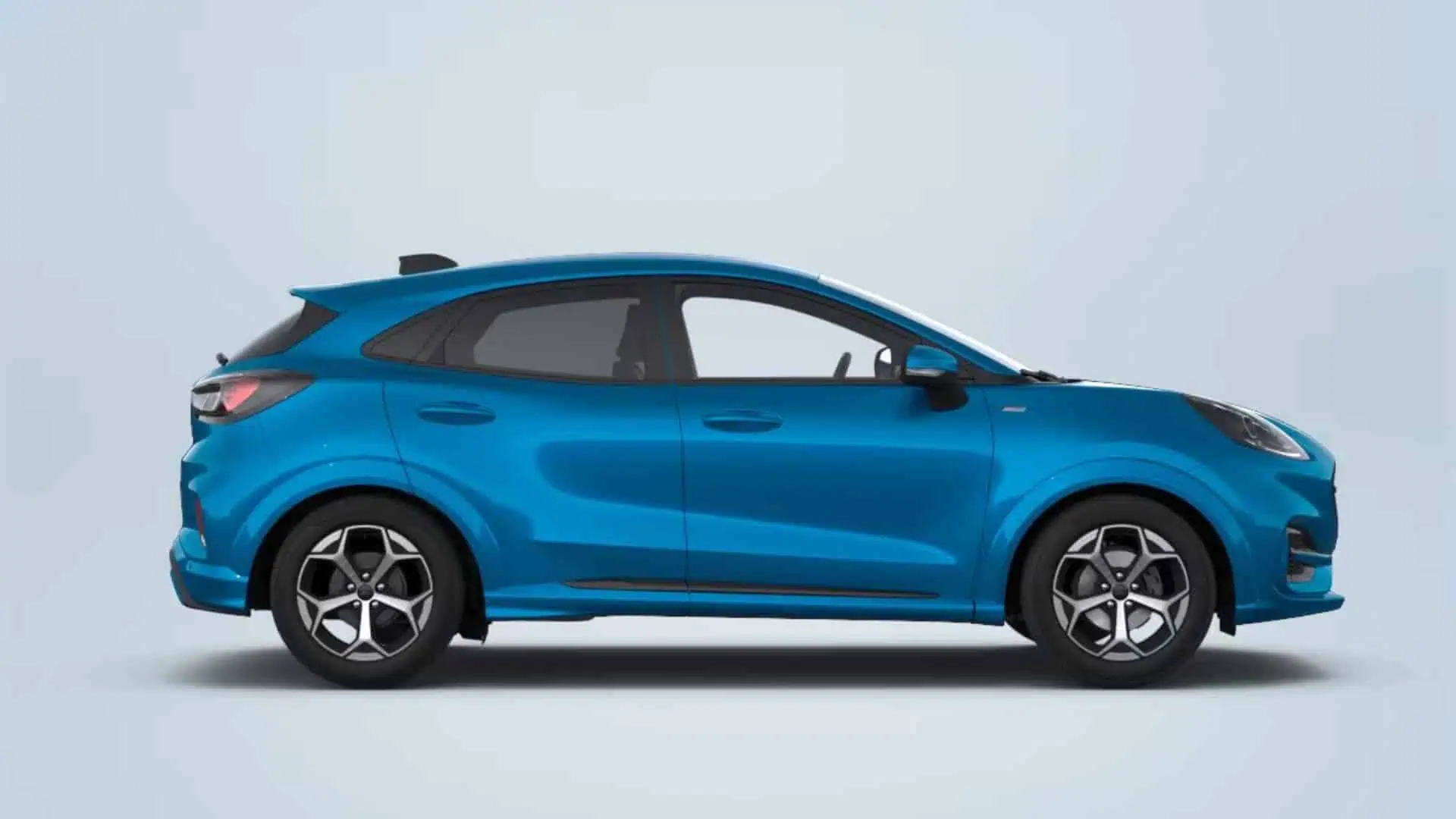 Renting New Ford Puma ST-Line Azul Digital Aqua SUV MHEV Automático Etiqueta ECO