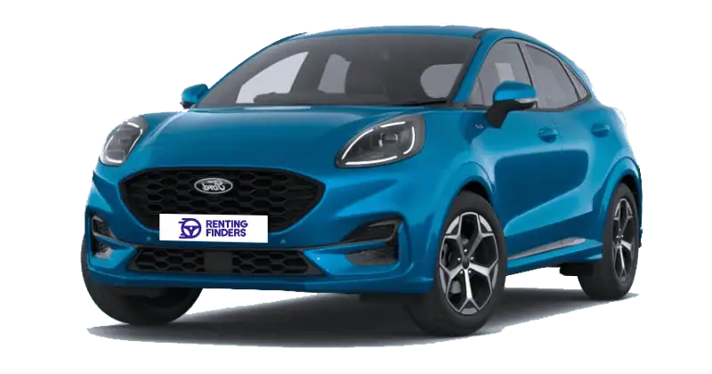 Renting New Ford Puma ST-Line Azul Digital Aqua SUV MHEV Automático Etiqueta ECO Renting Finders