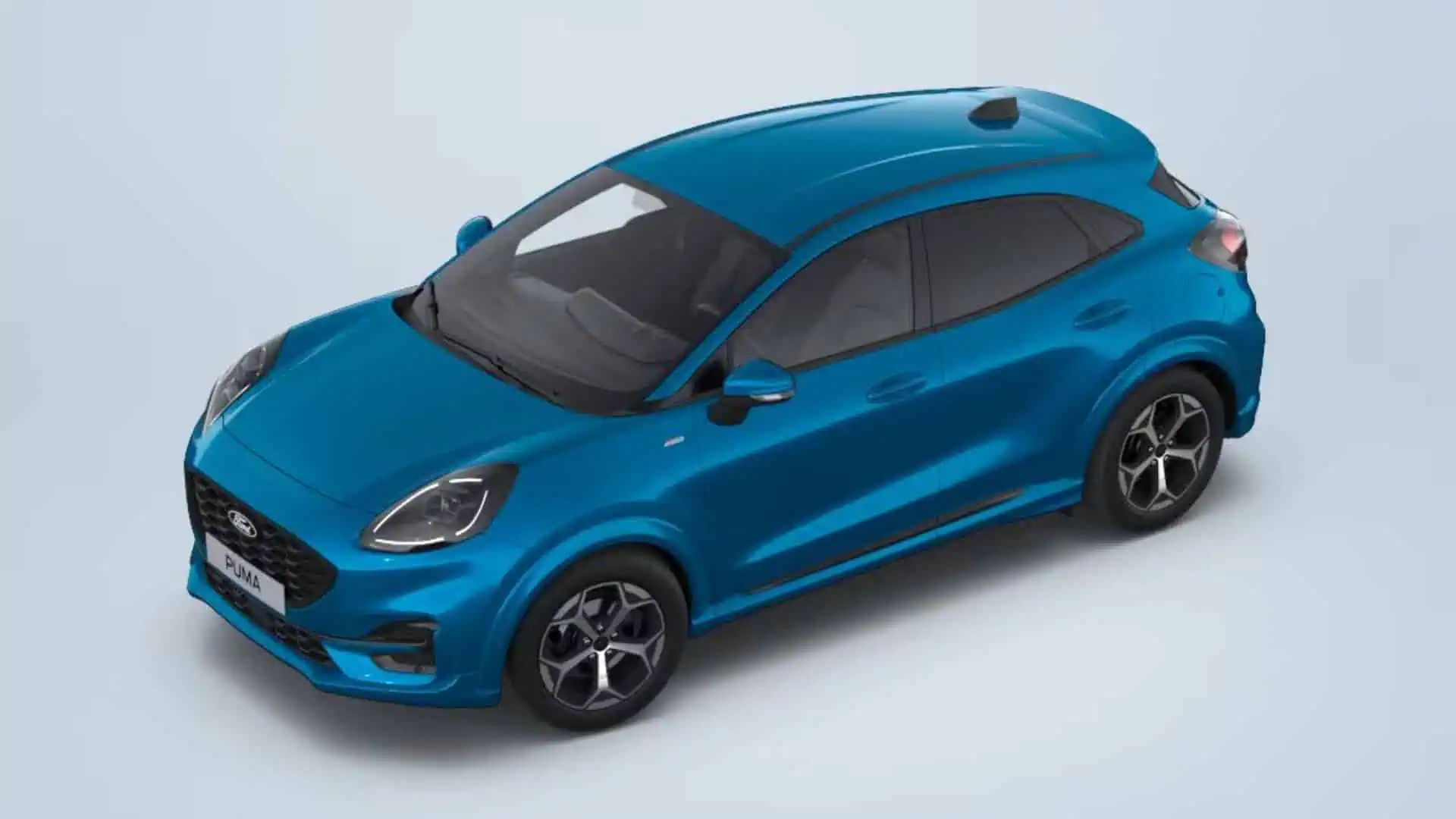 Renting New Ford Puma ST-Line Azul Digital Aqua SUV MHEV Automático Etiqueta ECO