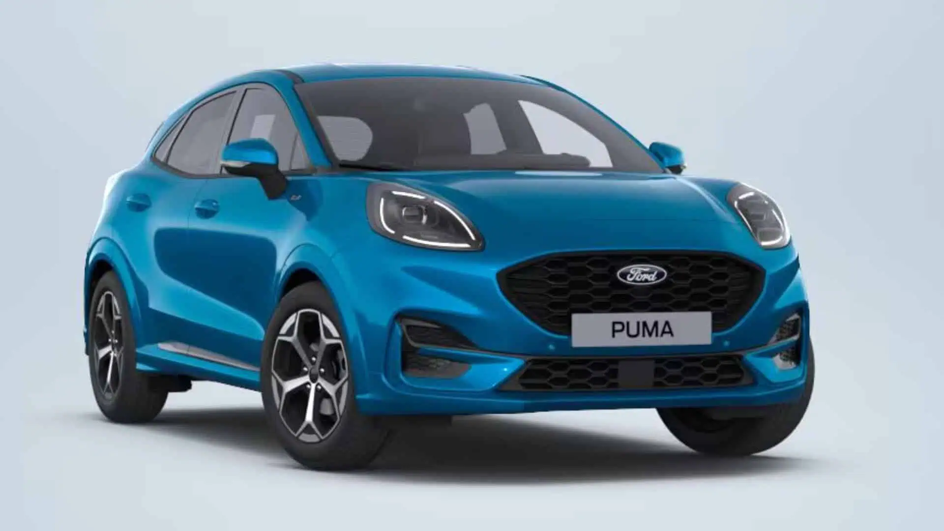 Renting New Ford Puma ST-Line Azul Digital Aqua SUV MHEV Automático Etiqueta ECO