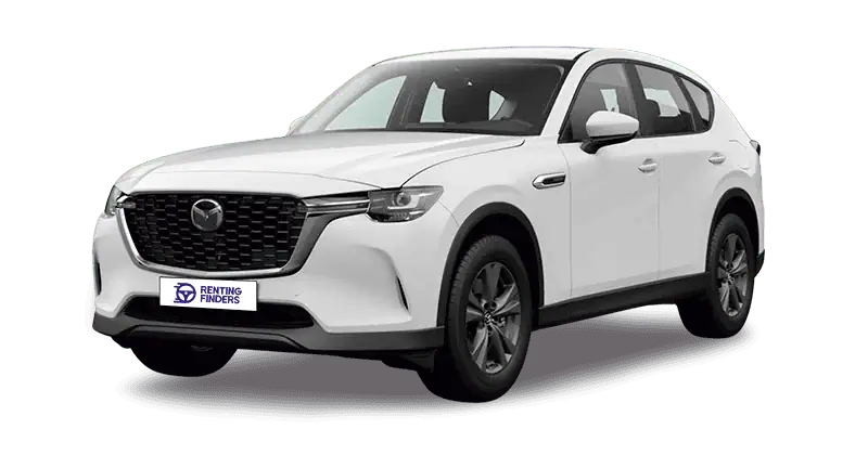 Renting Mazda CX-60 Prime Line Arctic White SUV Renting Finders