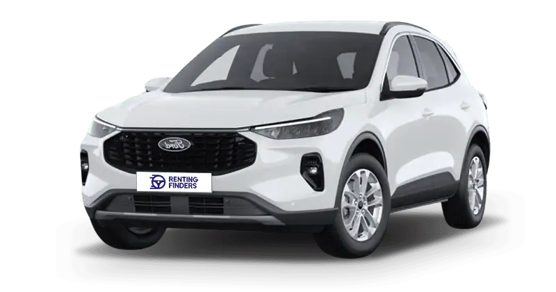 Renting New Ford Kuga Titanium Blanco Frozen SUV 5 plazas Renting Finders