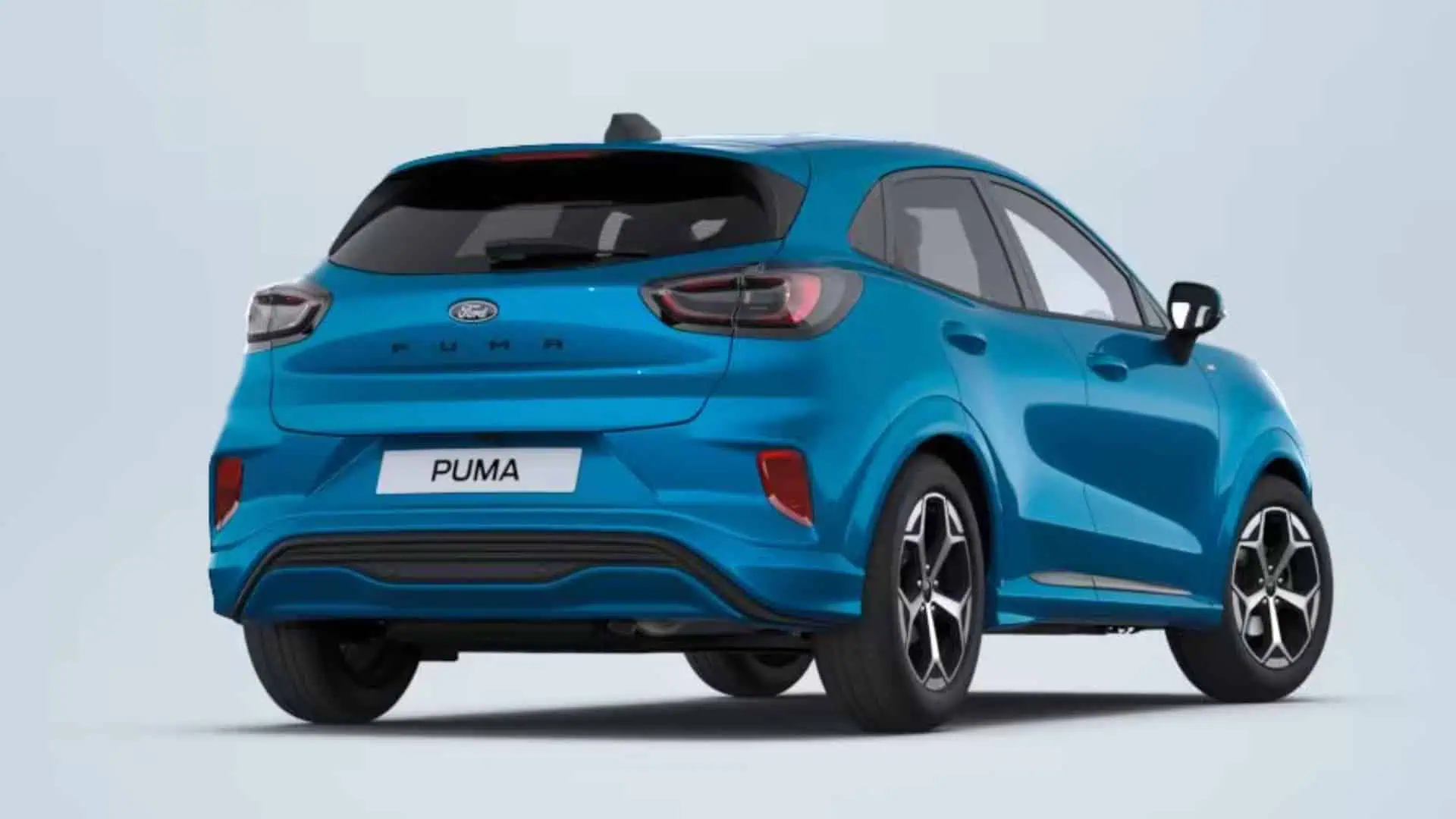 Renting New Ford Puma ST-Line Azul Digital Aqua SUV MHEV Automático Etiqueta ECO