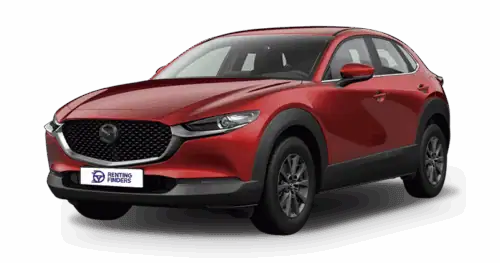 Renting Mazda CX-30 2.5 e-Skyactiv G MHEV MT Prime-Line Sin Entrada