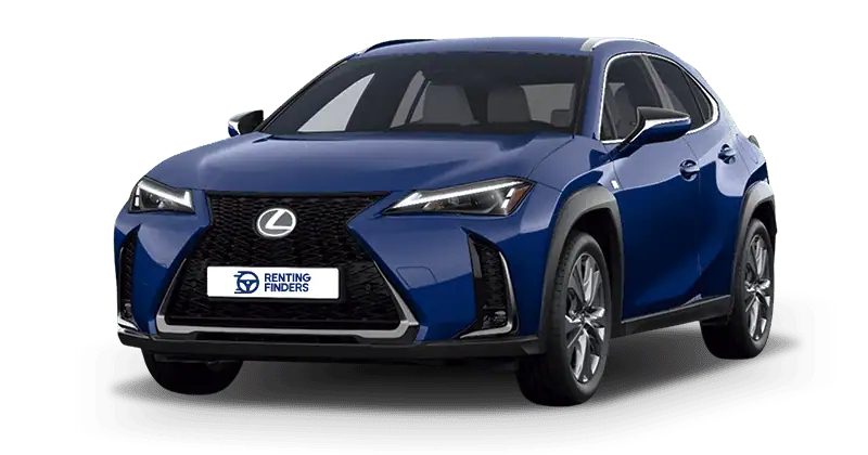 new lexus ux f sport legend azul electrico renting finders Renting Lexus UX F Sport Legend Azul Eléctrico SUV Automático Micro-Híbrido Etiqueta ECO Renting Finders