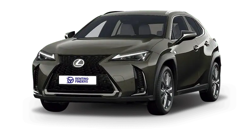 Renting Lexus UX F Sport Legend Verde Oliva SUV Automático Micro-Híbrido Etiqueta ECO Renting Finders