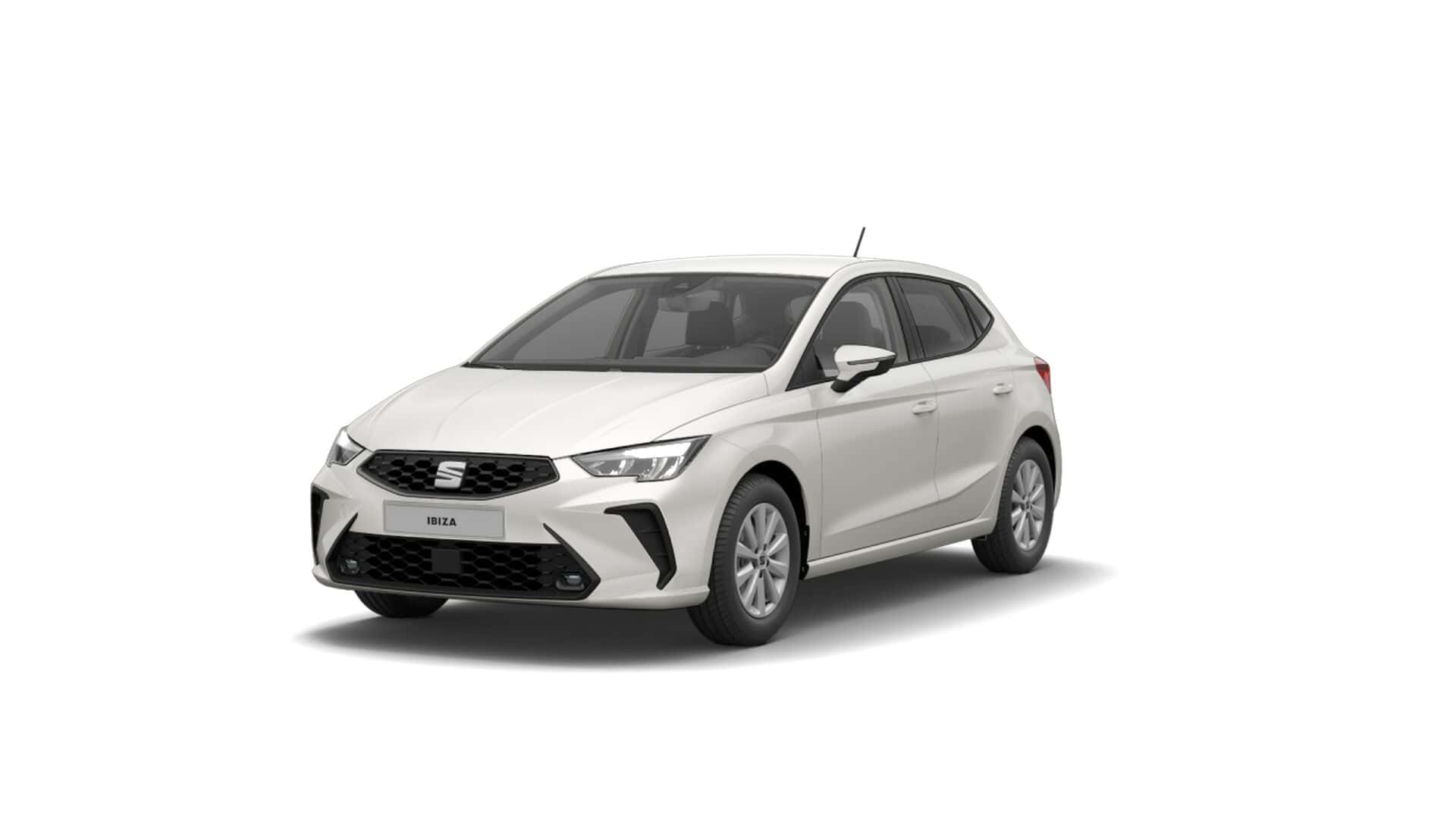 Renting New Seat Ibiza Plus Blanco Candy Compacto Model Year 2026