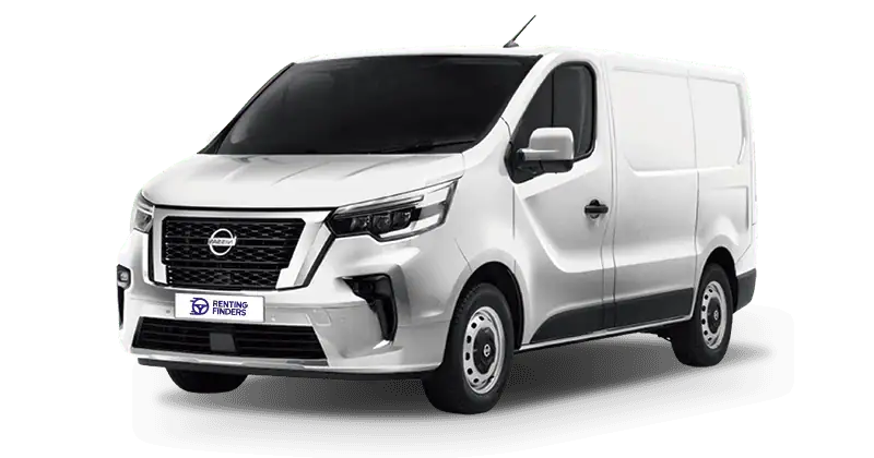 Renting Nissan Primastar Furgon Profesional L1 H1 Blanco Hielo Solido Acenta Furgoneta Comercial 3 plazas Renting Finders