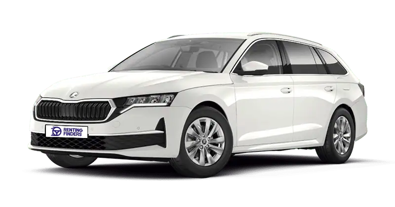 Renting Skoda Octavia Combi Selection Blanco Candy Monovolumen Automático Renting Finders