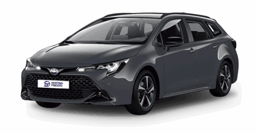 Renting Toyota Corolla Touring Sports Hybrid 140 Active Sin Entrada