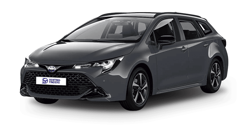 Renting Toyota Corolla Touring Sports Active Plus Gris Trueno Monovolumen Híbrido Automático Etiqueta ECO Renting Finders