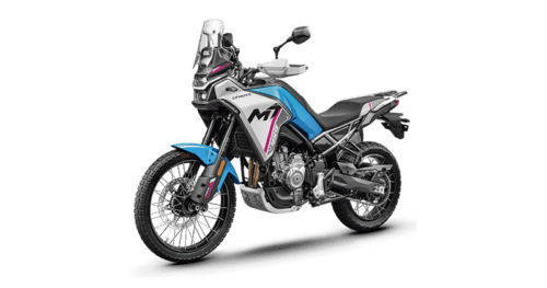 Renting New CFMoto 450 MT Blue Trail Moto Manual