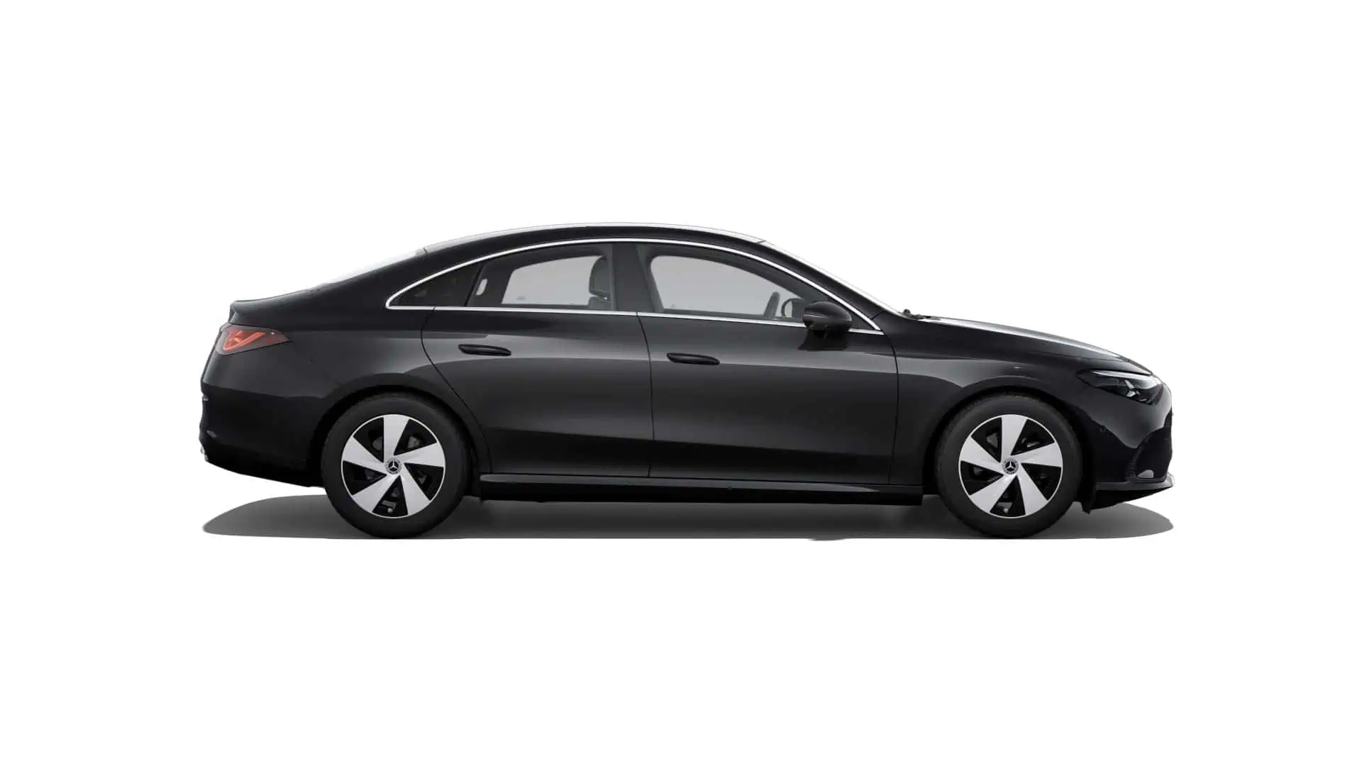 Renting New Mercedes Benz CLA Negro Cosmos Sedán Automático MHEV Micro-Híbrido Etiqueta ECO