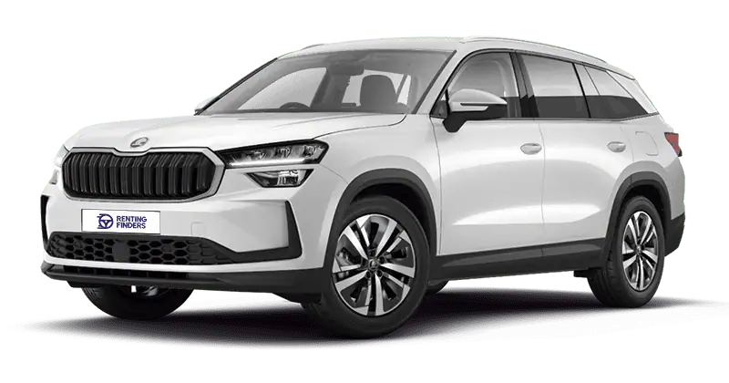 Renting New Skoda Kodiaq iV Selection Blanco SUV Automático Híbrido-Enchufable PHEV Etiqueta 0 5 Plazas Renting Finders