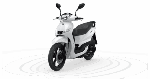 Renting New Peugeot Kisbee M 125 White Scooter Moto Automática