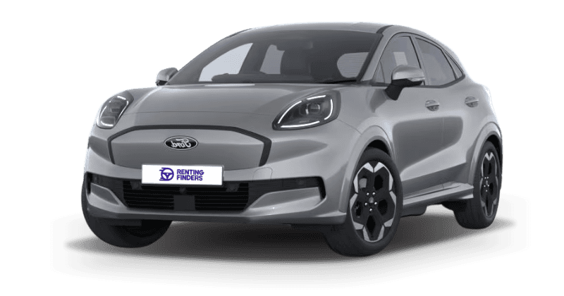Renting New Ford Puma Gen-E Premium Plata Solar SUV Automático Eléctrico Etiqueta 0 Renting Finders