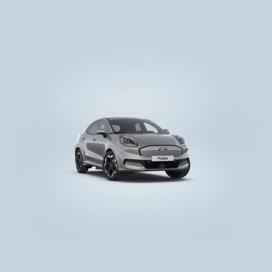 Renting New Ford Puma Gen-E Premium Plata Solar SUV Automático Eléctrico Etiqueta 0
