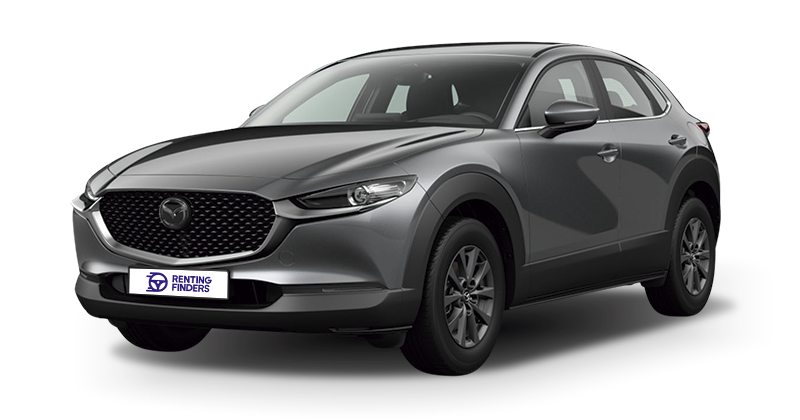 Renting Mazda CX-30 2.5 e-Skyactiv G MHEV MT Prime-Line Sin Entrada