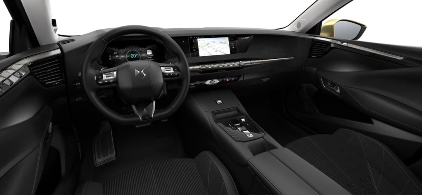 Renting New DS Nº 4 Performance Line Negro Berlina Automático Interior