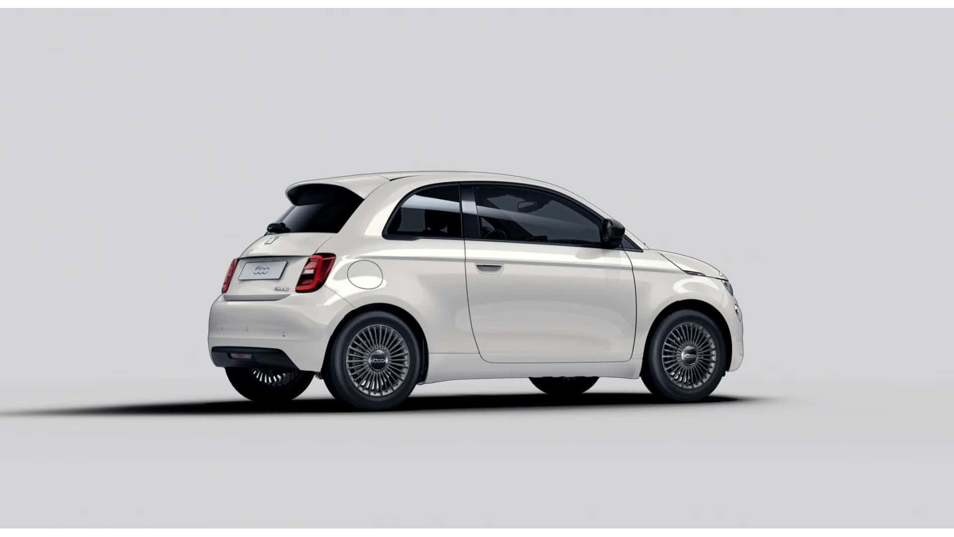 Renting New Fiat 500 Business Blanco Gelato Compacto Micro-Híbrido Etiqueta ECO