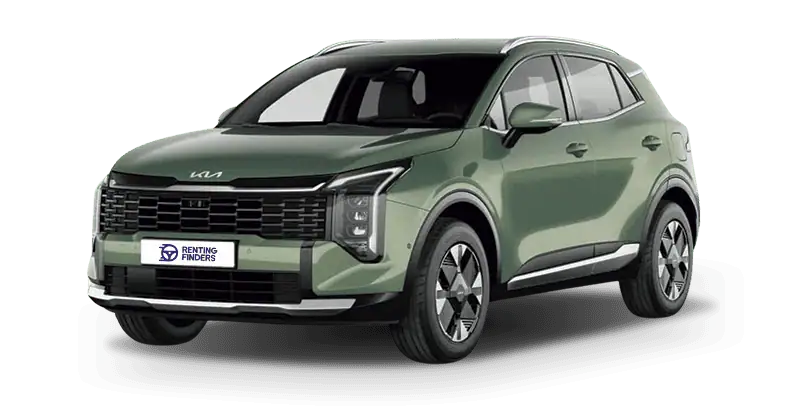 Renting New Kia Sportage Drive Model Year 2026 Experience Green SUV Automático HEV Etiqueta ECO Renting Finders